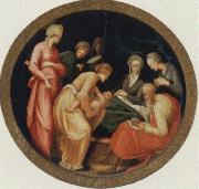 Jacopo Pontormo The birth of the Baptist France oil painting artist